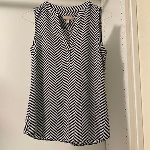 Banana Republic sleeveless blouse